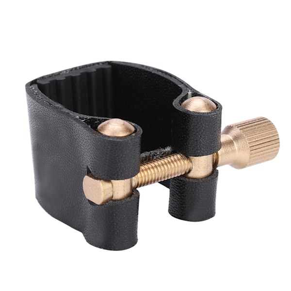 PU-ligaturfeste med plasthette for sopransaksofon, saksofonmunnstykke i bakelite, holdbar