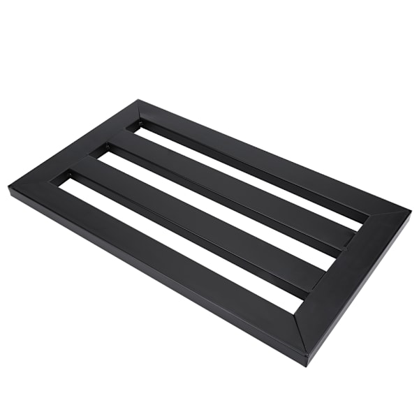 47x27cm Elektrisk gitarr effektpedalbräda med kardborreband slips instrumenttillbehör
