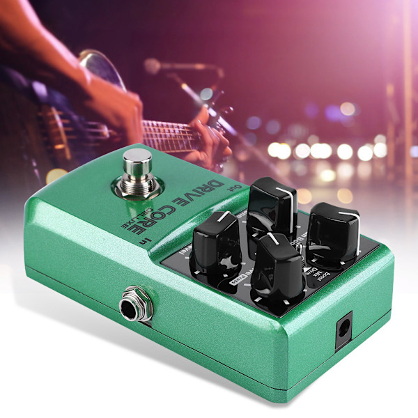 NUX DRIVE Core DELUXE Analog Overdrive Elektrisk Gitar Pedal Effekt Pedal 3 Moduser True Bypass