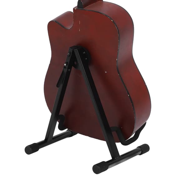 Cello Stativ Foldbar Støtte A-Ramme Display Opbevaringsholder Violin Guitar Bas Tilbehør Sort