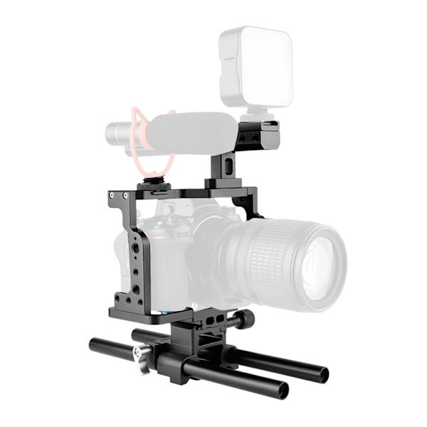 YELANGU C15 Digitalkamera Kaninbur Monteringsram för Nikon Z6 Z7 DSLR Tillbehör