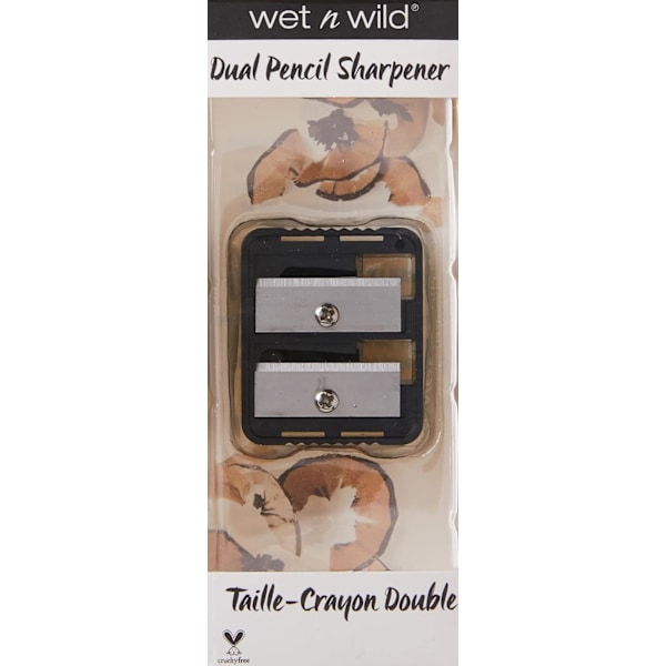 Dobbelt Blyantspidser Dobbelt-Blyant Eyeliner Blyantspidser | Praktisk | Essentielt Værktøj | Spidser | Let At Rengøre | 1 Count (Pack of 1)