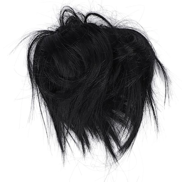 Messy Bun -hiuslisäke - Naisten muodikkaat poninhäntä synteettiset hiuslisäkkeet treffeille, tanssiaisiin ja juhliin Q17‑1#