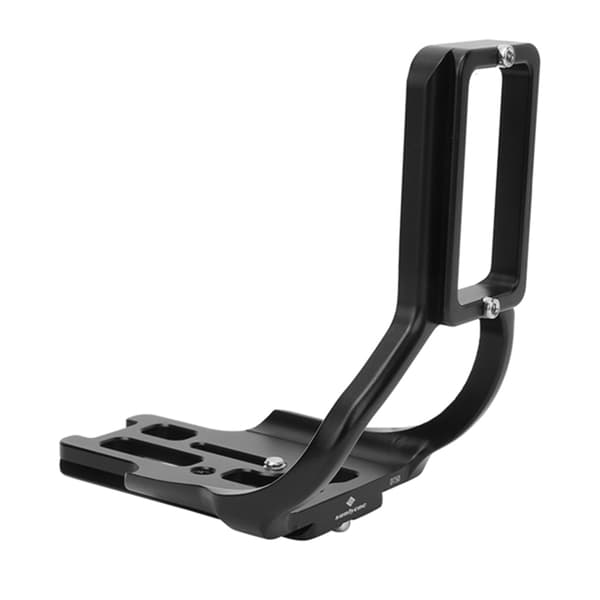 Aluminiumslegering Lodret L-formet Beslag Quick Release Pladeholder Håndgreb til Nikon D750