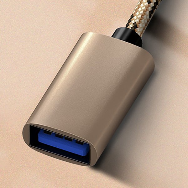 Guld USB 3.0 OTG-kabel A til Type C Mikroadapter Multifunktionel bærbar USB til Type C-kabel