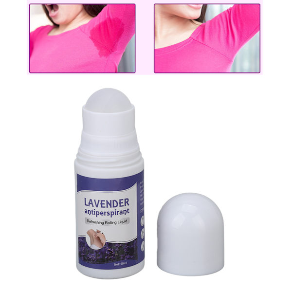 50 ml Roll-On Deodorant Laventelin Tuoksulla Antiperspirant Poistaa Hajua Pitkäkestoinen Tuoksu Ilman Tahmaavuutta Deodorantti