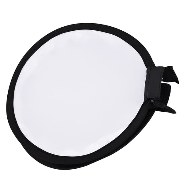 Mini bærbar rund Beauty Dish Speedlite blitsdiffusor softboks (30 cm)