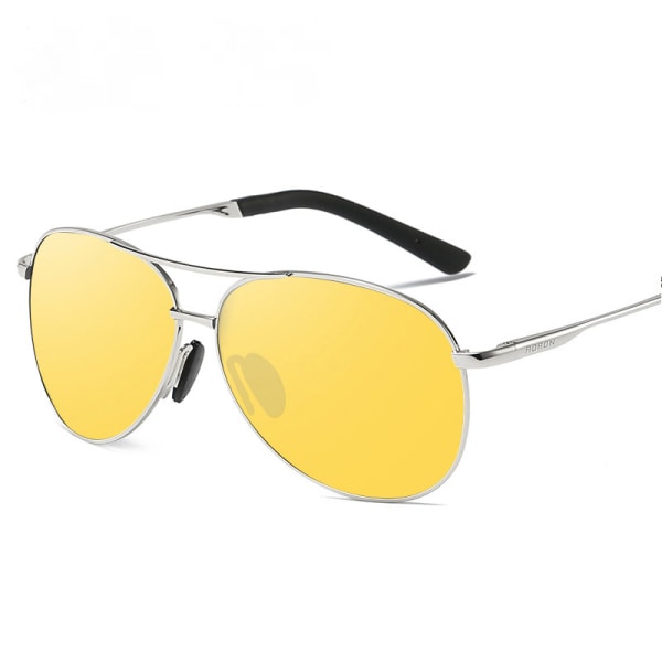 Klassinen Aviator-aurinkolasit miehille ja naisille, ajolasit, polarisoidut linssit, 100 % UV-suoja