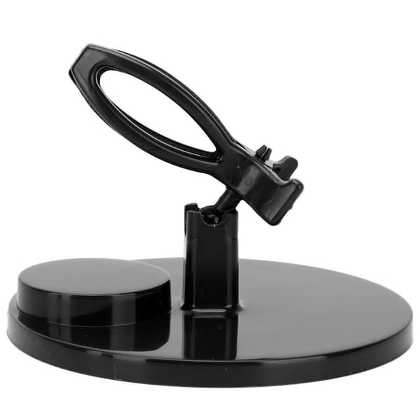 Flexibelt nagellacksfäste stativ display  klämma stöd manikyrverktyg (Blå)