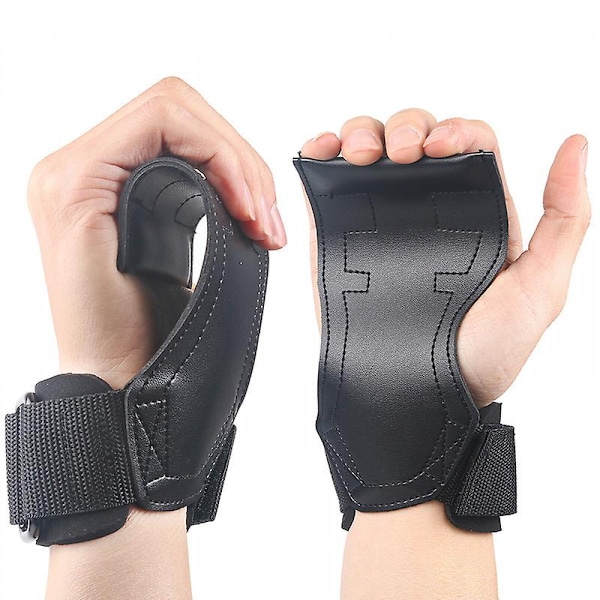 1 par Fitness Palm Guard Handskar Hantel Pull-up Bänkpress Hantel Pvc handled