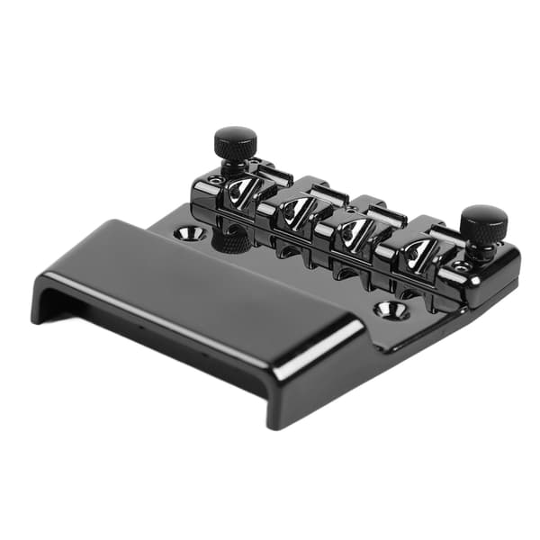 Gitarrstall 4 strängar metall stallstycke instrumenttillbehör för bas elgitarrer GA1029