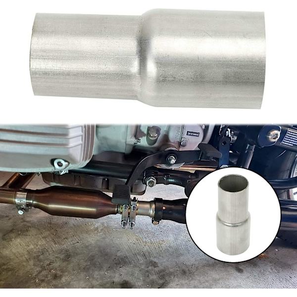 Universal avgasrör till montering av rör adapter reducer kit - 51MM-76MM (ett set)
