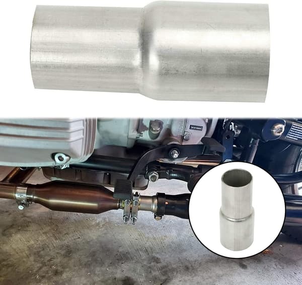 Universal eksosrør til montering av rør adapter reduksjonssett - 57MM-76MM (ett sett)