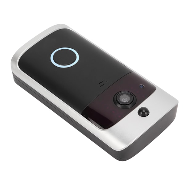 Video Dörrklocka Intelligent WiFi 720P Kamera Nattvision Fjärr Visuell Intercom Dörrklocka för Hem
