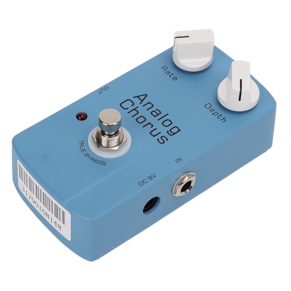 Analog Chorus Pedal Krets Klassisk BBD Frisk Omfattande Effekt True Bypass för Gitarr JF‑37
