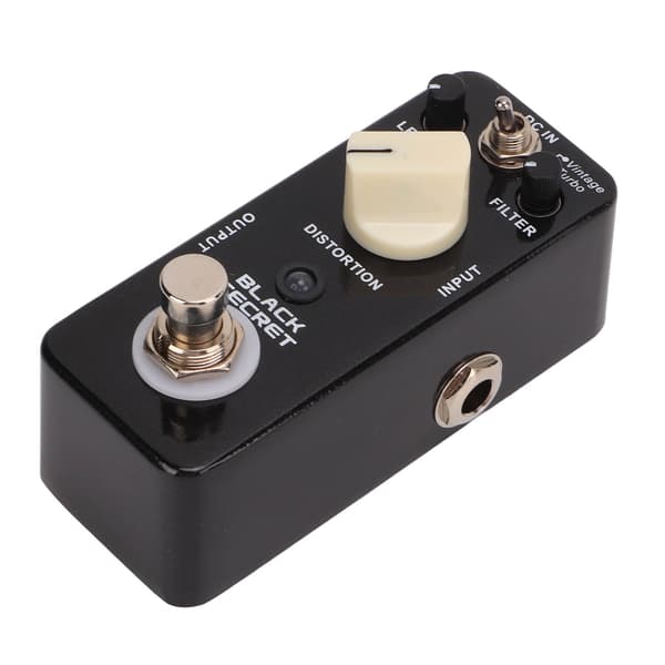Kitaraefektipoljin Black Secret Classical Distortion True Bypass 2 Tilaa Tarvike