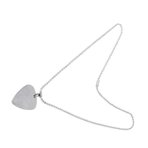 Klassisk gitarrbas plektrum halsband kedja instrument tillbehör(E)