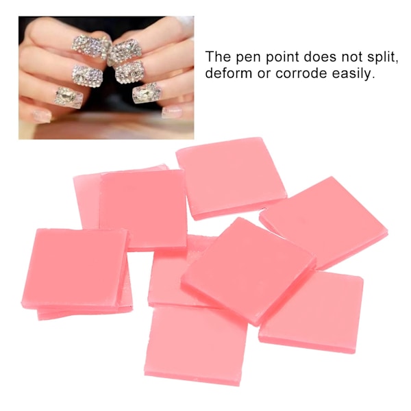 Plastik Rhinestone Point Pen DIY Dotting Tool Diamantpasta Klistermærke Design Pen Værktøjer 02#