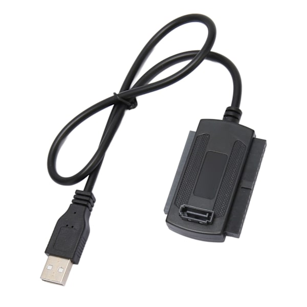 USB 2.0 - IDE SATA -sovitinkaapeli 3 käyttöä kovakiekon muuntokitti 100‑240V