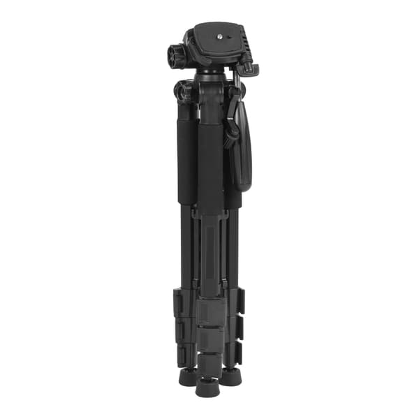 Zomei Q111 aluminiumlegering foldbart stativ med panoreringhoved til spejlreflekskamera DSLR digitalkamera (sort)