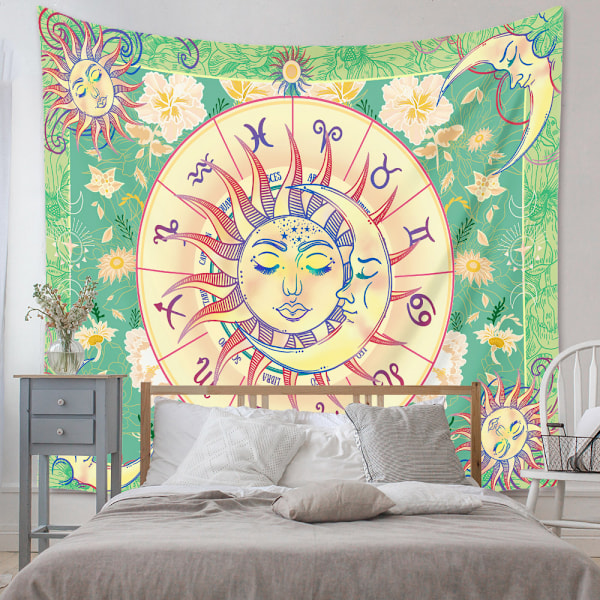 Taide Koti Sisustuslahjat Mandala Bohemian Tapetti Sopii Makuuhuoneen Koristeluun (911-20, 59 x 79 tuumaa)