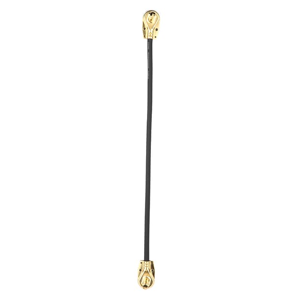 1/4\" Vinkel Audio Patchkablar Sladdar för Elektrisk Gitarr Effektpedal (30cm-1st)