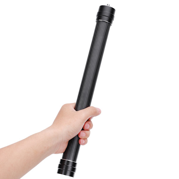 Kolfibersförlängningsstav Handhållen stabilisator Självpinne för DJI OM 4/Osmo Mobile 2 3 4