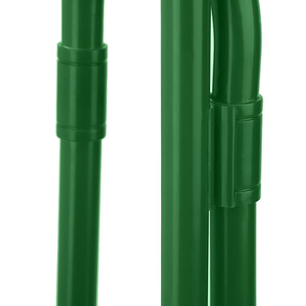 B-dur plastbugle kavalleritrumpe med munstycke för barn skolstudentband grön