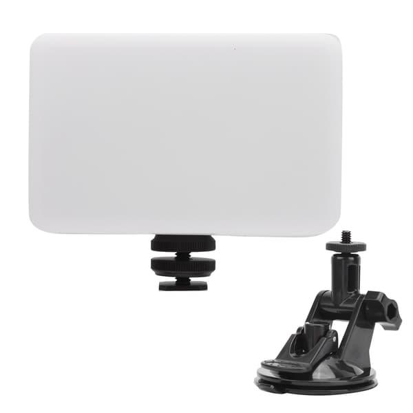 VIJIM VL120 Lite konferansefylllys, datamaskin-videolys med sugekoppholder