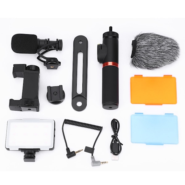 ViewFlex VF-H6 Smartphone Hand Grip Bluetooth Control Handle Stabilizer med LED