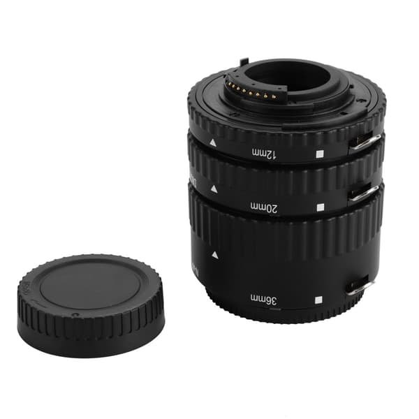 Shoot Auto Focus Forlængerrør 12mm 20mm 36mm Sæt Adapterring til Nikon DSLR-kameraer