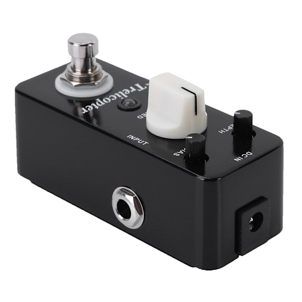 Klassisk All Metal Housing Tremolo Distortion Pedal Elektrisk Gitarr Tillbehör