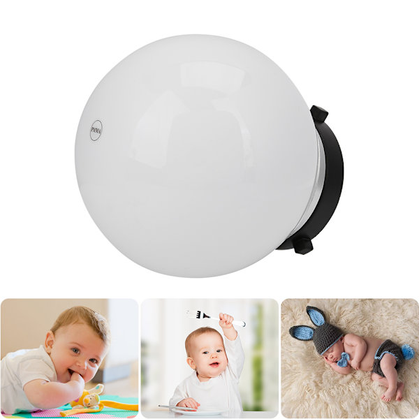 15cm Universal Fotografi Diffuser Dome Softbox Studiotillbehör för Baby Barn