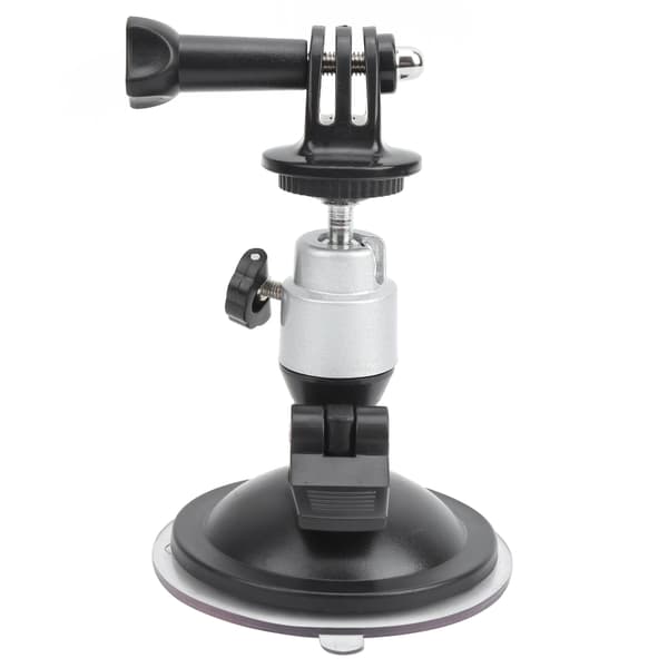 Bærbar Bilholder Stativ Beslag Adapter Tilbehør til DJI OSMO ACTION Sort