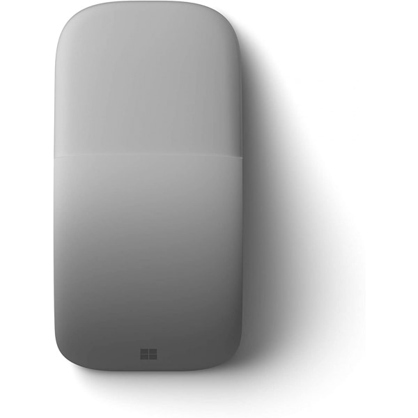Mus Snygg, Ergonomisk, Slank och Lätt, Trådlös Mus för PC/Laptop, Skrivbord för Windows/Mac Vit
