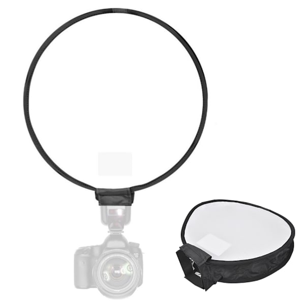 30cm Rund Bärbar Mini Fällbar Topp Blixt Studio Softbox Fotografering Fyll Ljusskydd