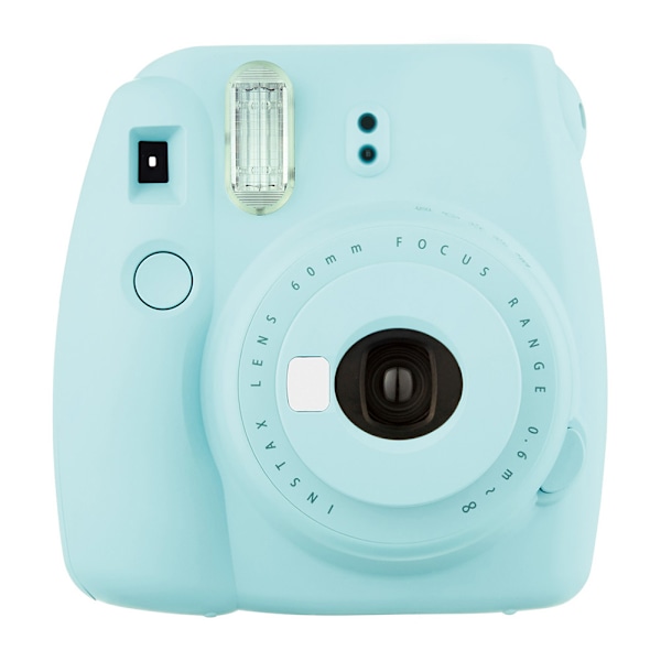 Mini 9 Instant Film Photo Camera med Selfie Mirror (Ice Blue)