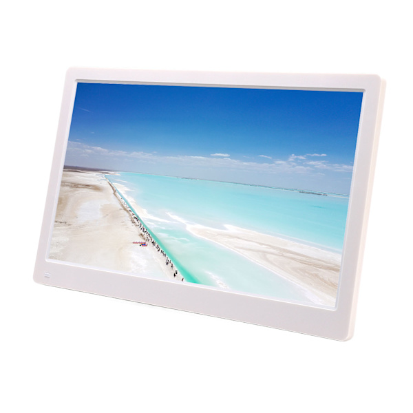 Digital fotoram 17 tum IPS Full View-skärm 1920 X 1080 Elektronisk fotoram för hem och resor
