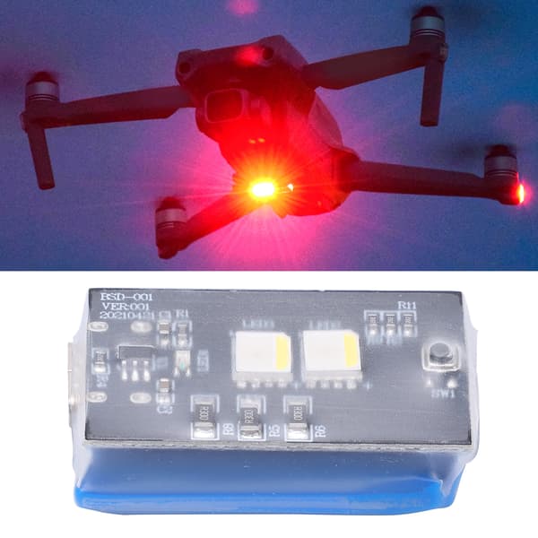 Drönare Flash LED-varningsljus Strobe Light för Mavic/Spark/Phantom 3/4/FIMI X8SE/FIMI Mini