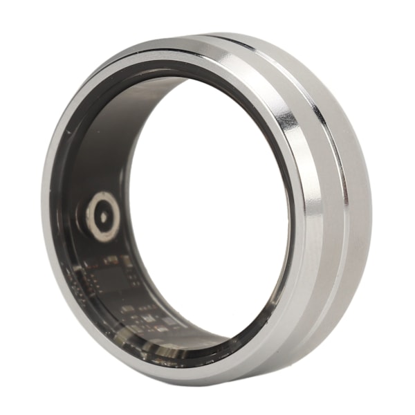 Smart Ring Silver IP68 Vattentät Stegräknare Sömn Fitness Övervakning Fjärrkontroll Fotografering Smart Hälsospårare Ring Nr 9