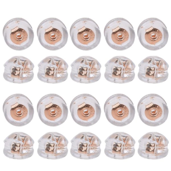 Silver Earring Backs Replacements For Studs S925 Hypoallergenic Locking Set