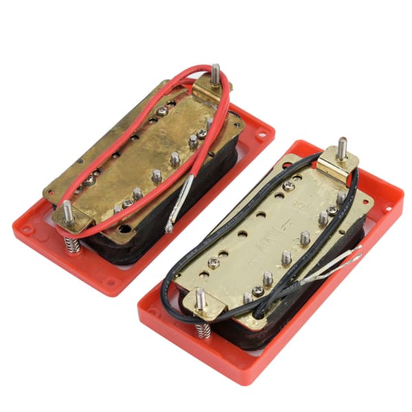 GMC01 Mini bærbar elektrisk guitar pickup humbucker pickup guitar tilbehør