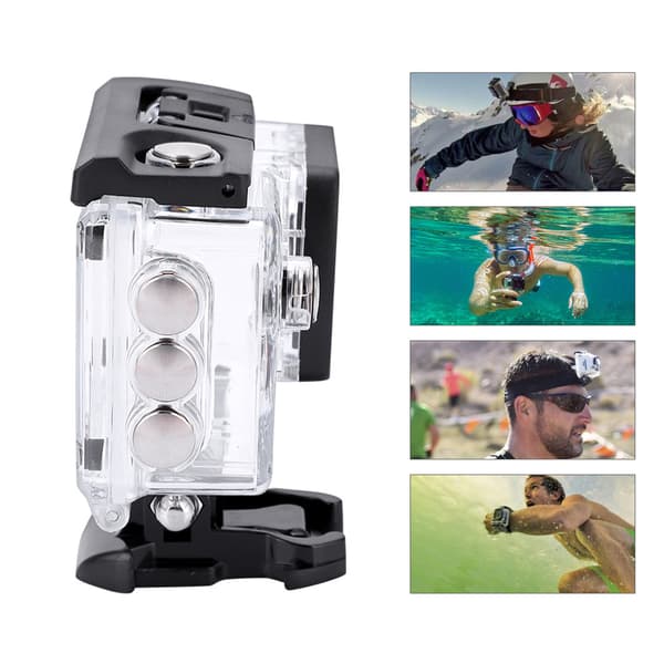 Vanntett undervannshus for SJCAM SJ5000/SJ5000 WiFi/SJ5000 PLUS