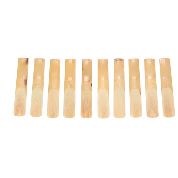10 stk klarinett rør Bb B flat instrument tilbehør erstatningsdel sett kit for munnstykke