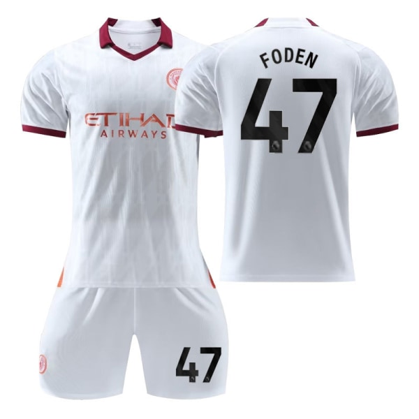 Manchester City 23/24 bortebarnedrakt 47 FODEN Children's size16