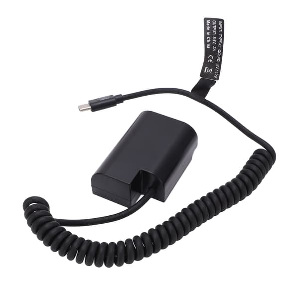 Type C DMW DCC12 Fuld Afkodning Dummy Batteri DC Kobler Strømadapter til GH3 GH4 GH5