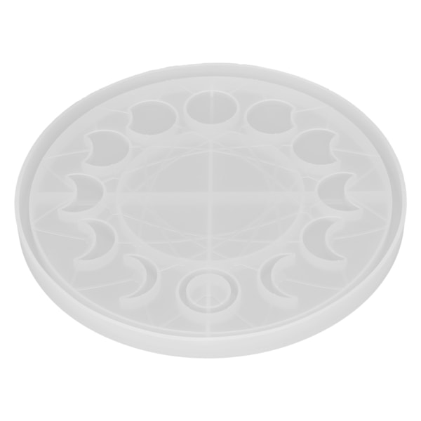 Månefasebakkeform Lunar Eclipse Crescent Epoxy Resin Støbeforme til DIY Håndværk Smykkefremstilling Hjemmedekoration