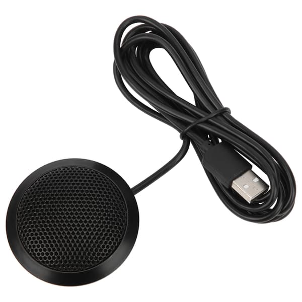 USB-kondensatormikrofon, rundstrålende, til computerkonference, spil og sang