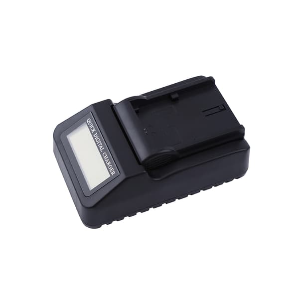 Digital LCD-oplader Batterioplader Standard til Canon LP-E6-serien