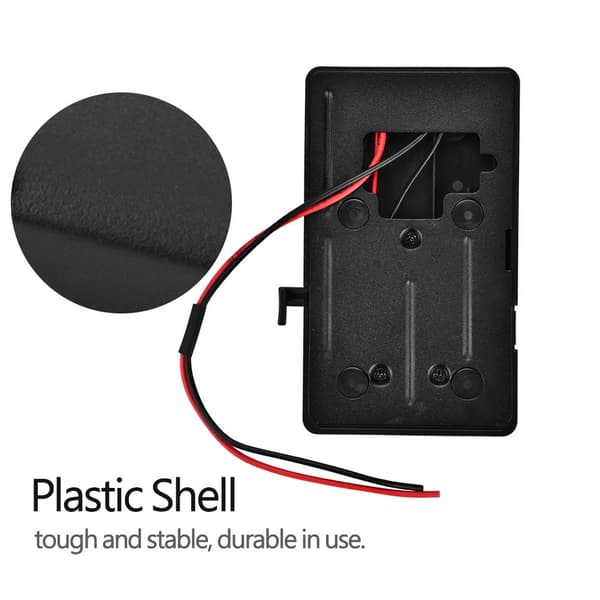 Extern batteribackpack-plattadapter för Sony V-shoe V-mount V-lock-batterier